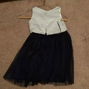 Blue and white dress/never worn:)